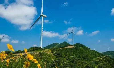 美到窒息!这条风电公路彻底火了!